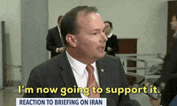news mike lee iran briefing GIF