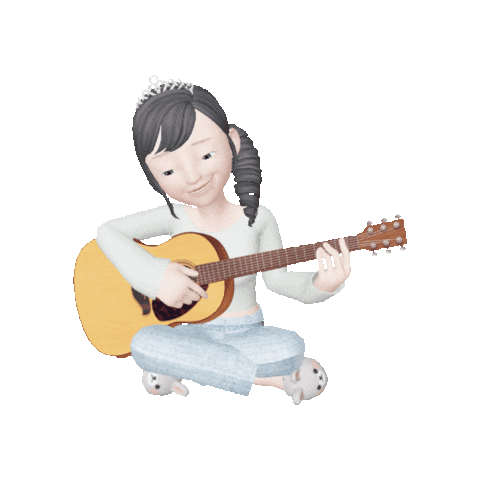 Guitar Iphone Sticker