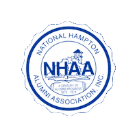 NHAAInc alumni hbcu hampton nhaa Sticker