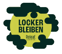 releafliquids cbd vaping dampfen lockerbleiben Sticker