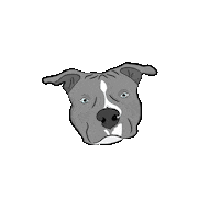 Pablotrials happy dog chill mamba Sticker