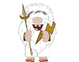 Father Sky Sticker
