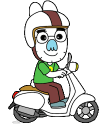 Bike Ride Sticker by Fun Cican