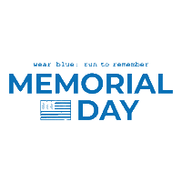 Go Blue Memorial Day Sticker by wear blue