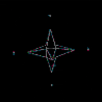 1mposter art animation loop 3d GIF