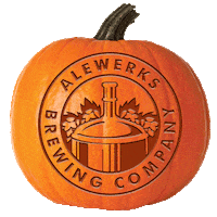 pumpkin spice beer Sticker by Alewerks Brewing Company