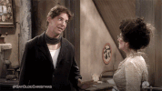 a gay olde christmas GIF by Will & Grace