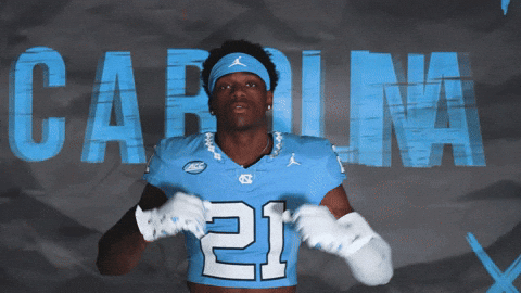 University Of North Carolina Football GIF by UNC Tar Heels