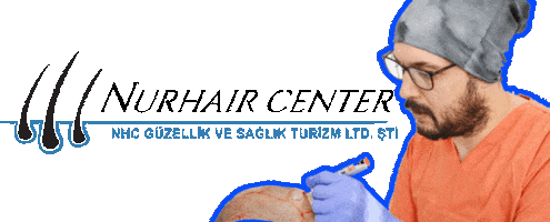 nurhaircenter giphyupload nur hair transplant hairtransplant Sticker