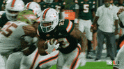 Ncaa Football Celebration GIF by Miami Hurricanes