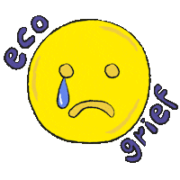 Sad Climate Change Sticker by Tolmeia Gregory