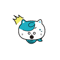 Surprised Cat Sticker by graph Co.,Ltd.