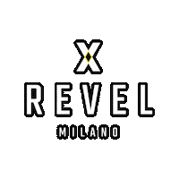 RevelxMilano revel premium leather revel milano revel x milano Sticker