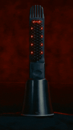 Red Light Therapy Beard Straightener GIF by THE BEARD STRUGGLE