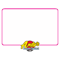 Ice Cream Concrete Sticker by Andy's Frozen Custard