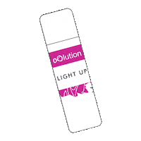 oOlution oo light up oolution Sticker