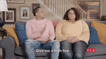 High Five 90 Day Fiance GIF by TLC
