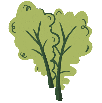 Leafy Greens Thank You Sticker by SPUD.ca