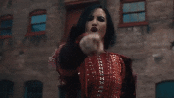 Rock Yell GIF by Demi Lovato