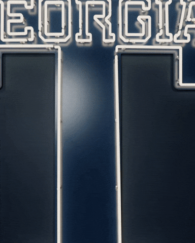 Georgia Tech Baseball GIF by Georgia Tech Yellow Jackets
