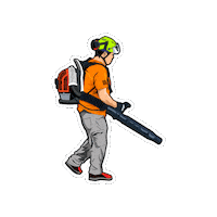 kjtreeservice work tree kj stihl Sticker