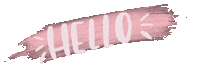 Wink Hello Sticker