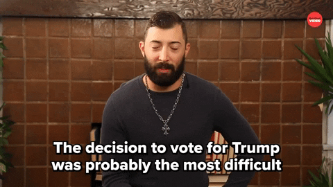 Voting Donald Trump GIF by BuzzFeed