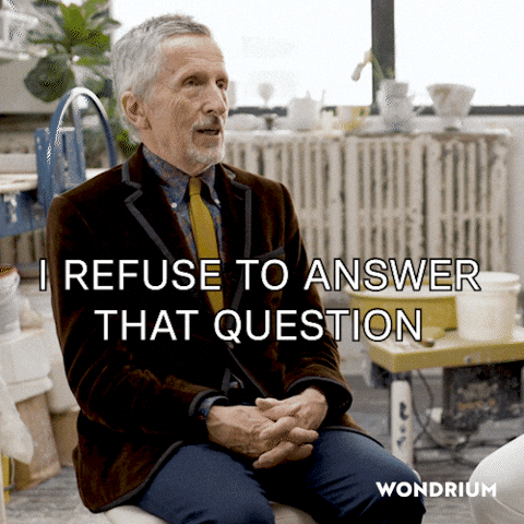Wondrium nope question decor potter GIF
