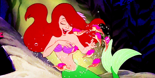 little mermaid disney GIF
