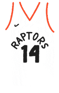 Toronto Raptors Basketball Sticker by jillianadriana