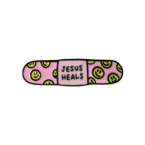 pinnedpins smile health jesus christian Sticker