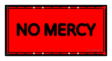 No Mercy Attitude Sticker