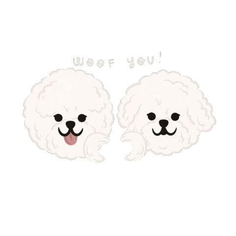 Dog Illustration Sticker by Ann of Facedit
