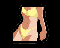 DanielaLungu yellow positive pastel simple GIF