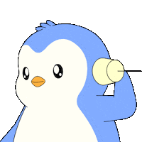 In Love Hearts Sticker by Pudgy Penguins