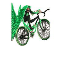 Awesome Mountain Bike Sticker by A Reason To Feel