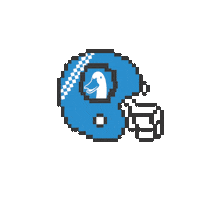 8 Bit Football Sticker by Aflac Duck