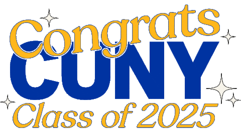 Graduation Cuny Sticker by The City University of New York