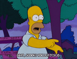 scared homer simpson GIF