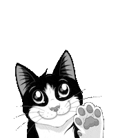 PurinaAdriatic love cat heart cats Sticker