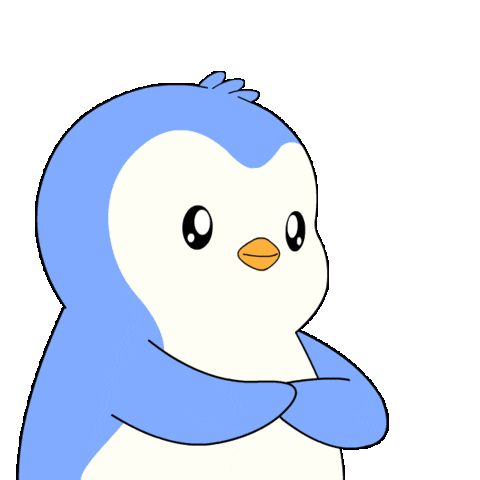 Crypto Penguin Sticker by Pudgy Penguins
