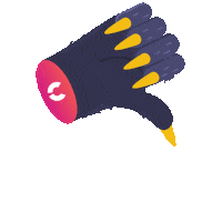 Thumbs Down Sticker by Cinépolis México