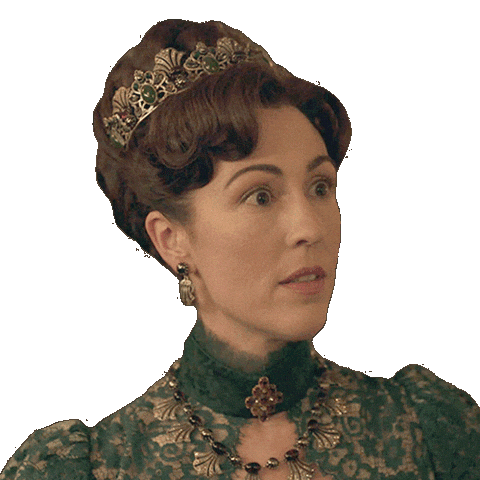 Shocked Thegildedage Sticker by HBO Max