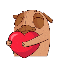 Happy In Love Sticker by BigBrains