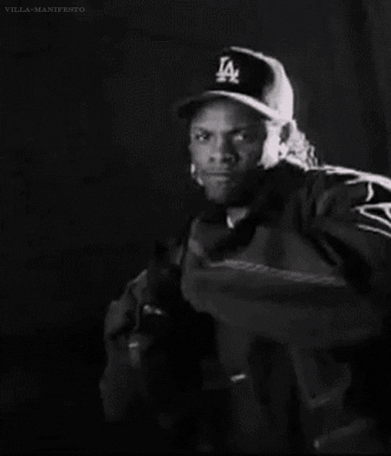 ice cube rap GIF