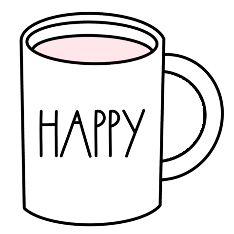 happy coffee Sticker