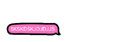 Message Texting Sticker by 1900BADDEST