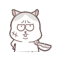 CHIEN002 生氣 comfort zone 老鼠 舒適圈居民 Sticker