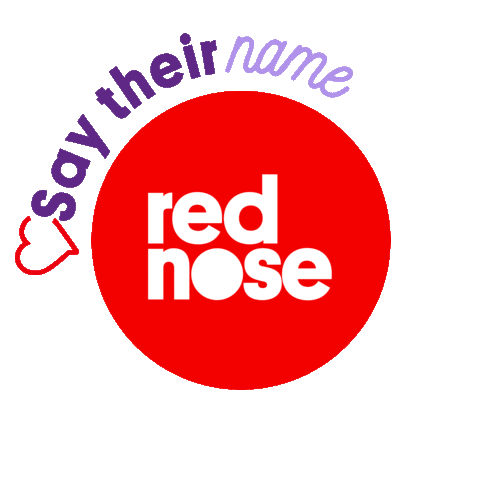 Red Nose Spinning Sticker by Red Nose Australia