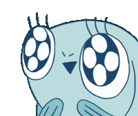pongbong cute animation fish lovely Sticker